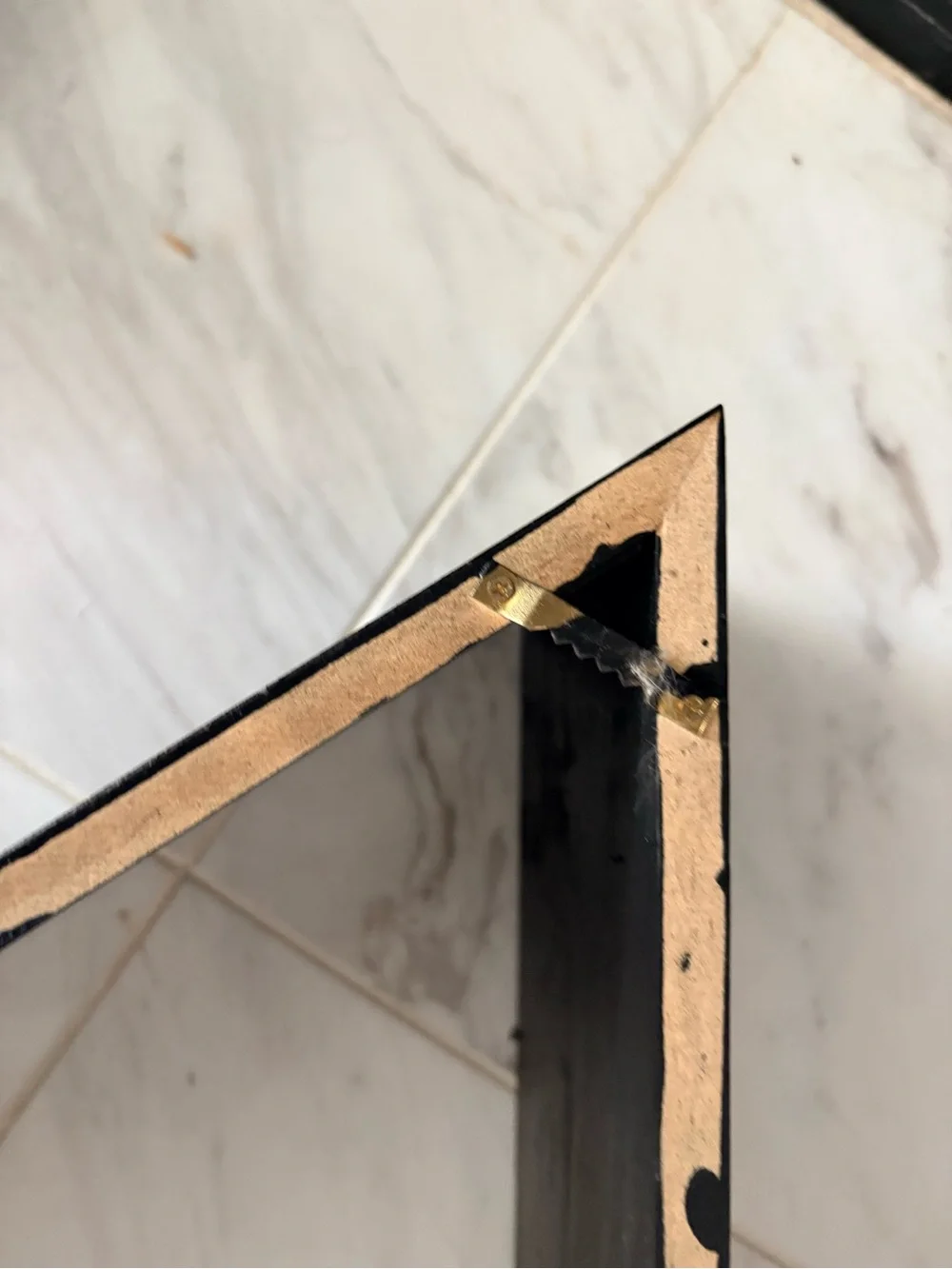 Black Triangular Wall Shelves - Home Wall Decor 14x14 9x9